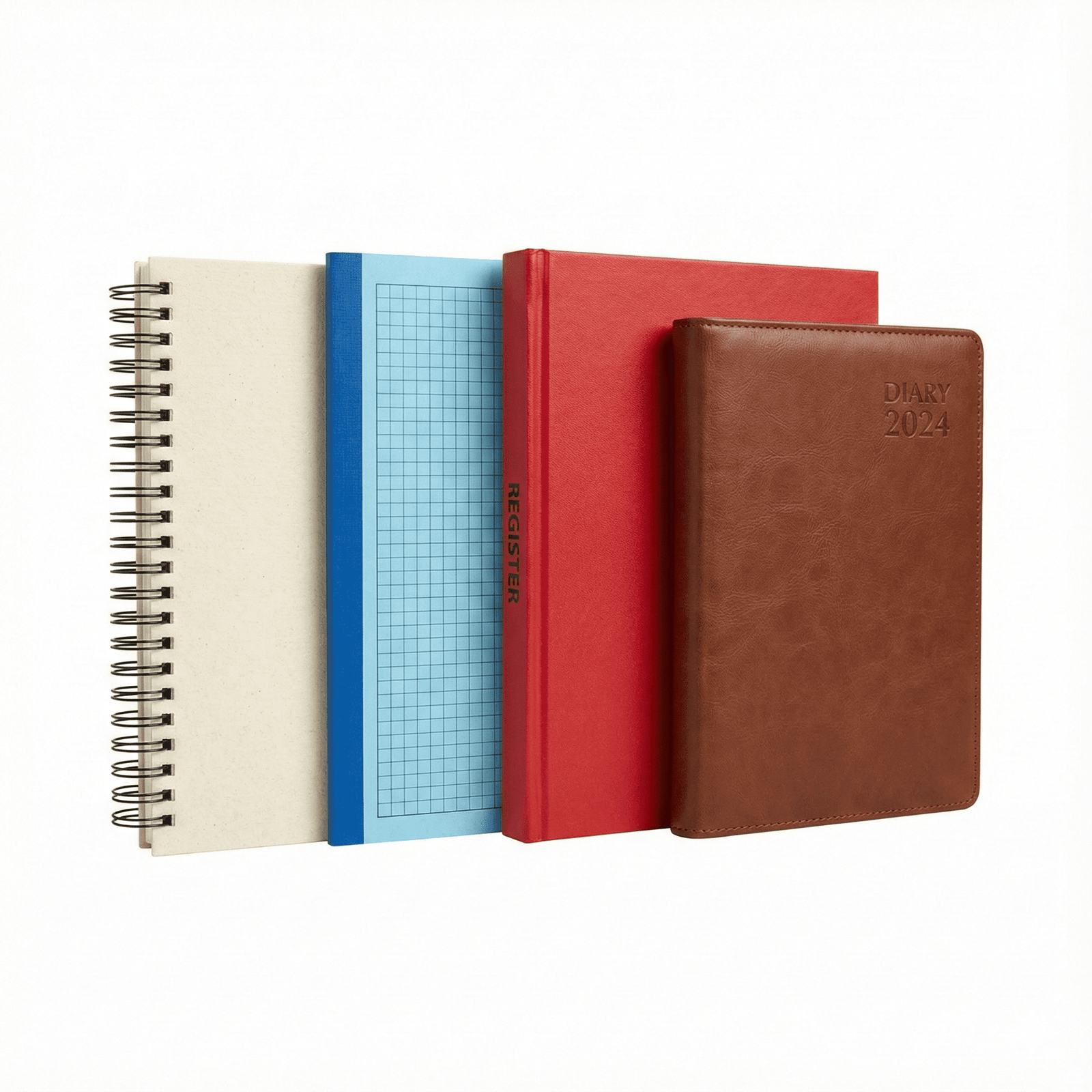 Notebooks, Registers & Diaries
